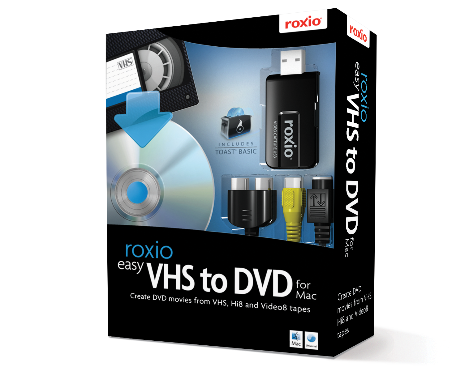 download roxio vhs to dvd mac software
