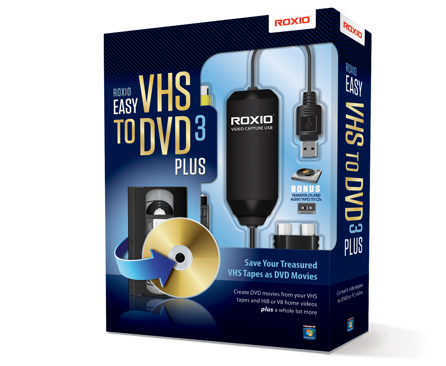 download roxio vhs to dvd 3 plus software