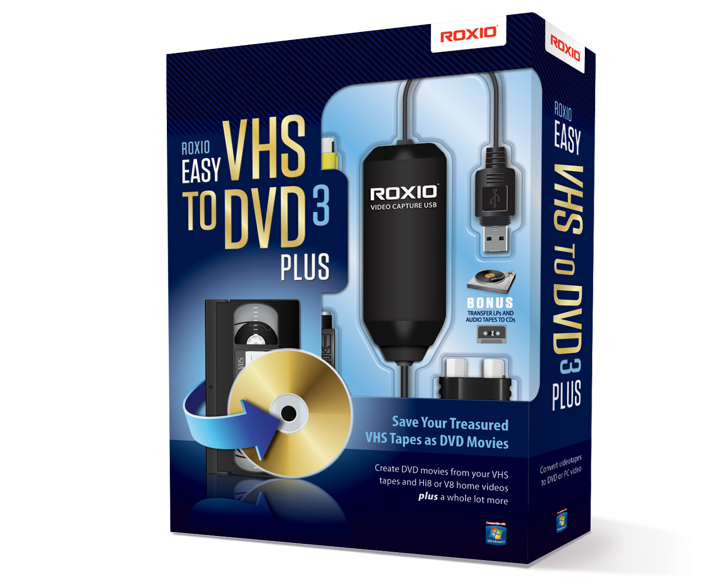 download roxio easy vhs to dvd plus manual
