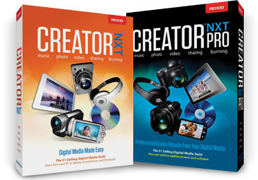 Roxio Creator Nxt & Pro 2013 Download